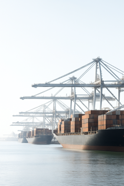 Export shipping port