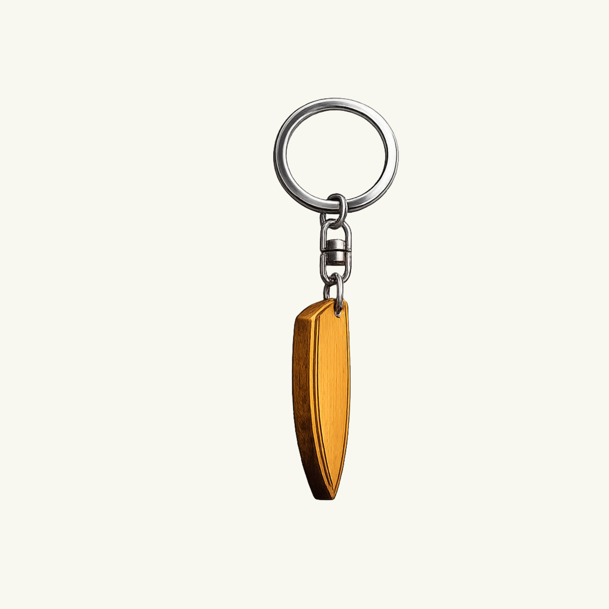 Arsenal Engraved Wooden Keychain | Laser Engraved Football Club Logo | Natural Wood Key Ring | Gift for Fans - Image 3