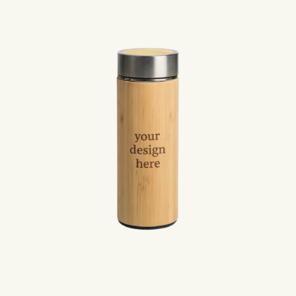 Personalized Bamboo Water Bottle