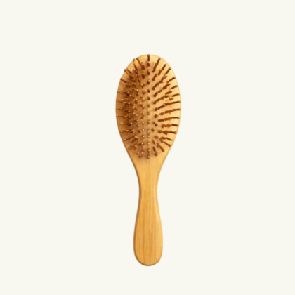 Eco Friendly Bamboo Hair Brush | Natural Wooden Hairbrush with Bamboo Bristles | Healthy Hair Care Comb
