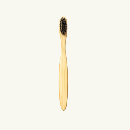 Eco-Friendly Bamboo Toothbrush | Natural Bamboo Handle Tooth Brush | Biodegradable Sustainable Toothbrush for Travel, Office & Home | Soft Bristles Eco Dental Care